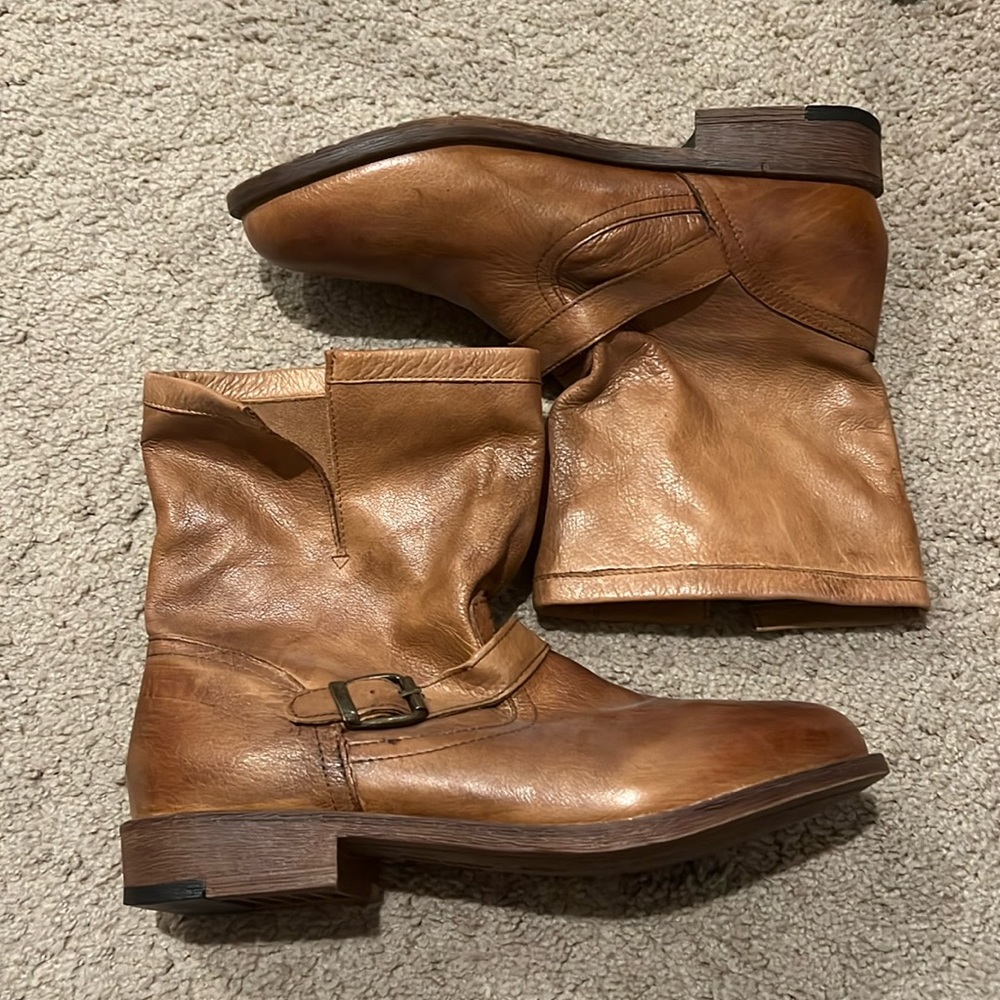 NWOT Nine West leather Booties Sz 9.5